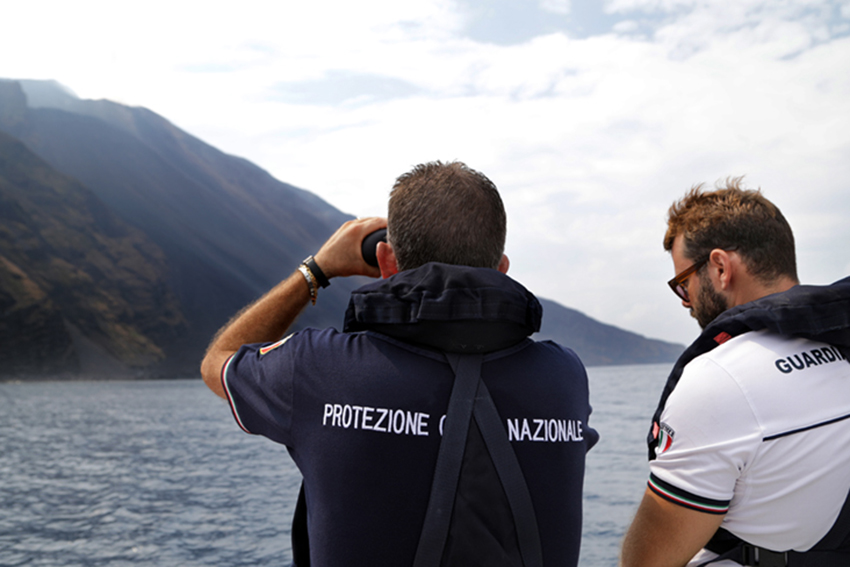 Stromboli, 2019 - Monitoraggio della Sciara del Fuoco