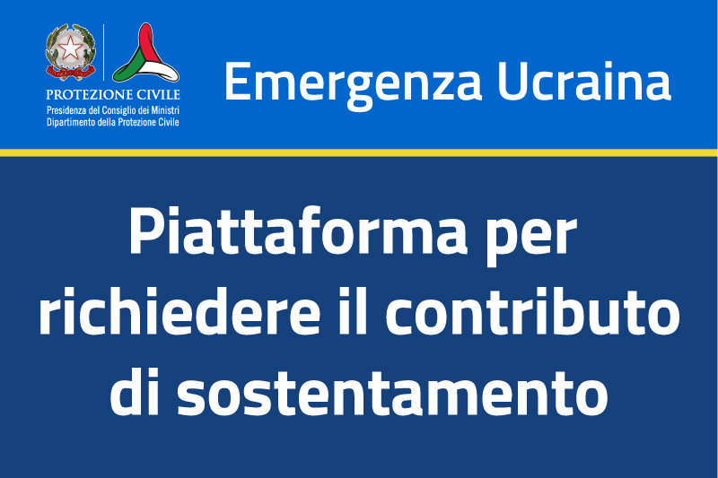 Piattaforma Contributo Emergenza Ucraina